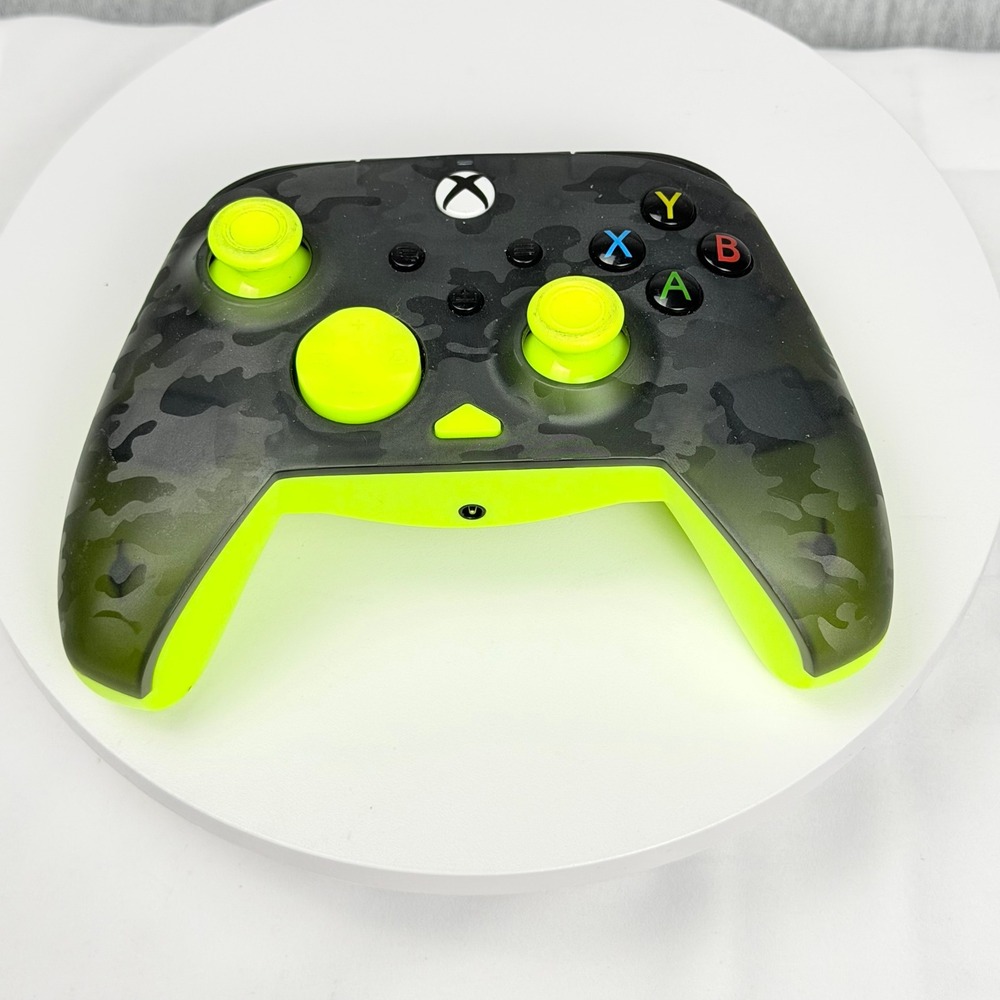 Turtle Beach REMATCH Core Wired Controller Xbox Black Camo Electric Lime TBC--75